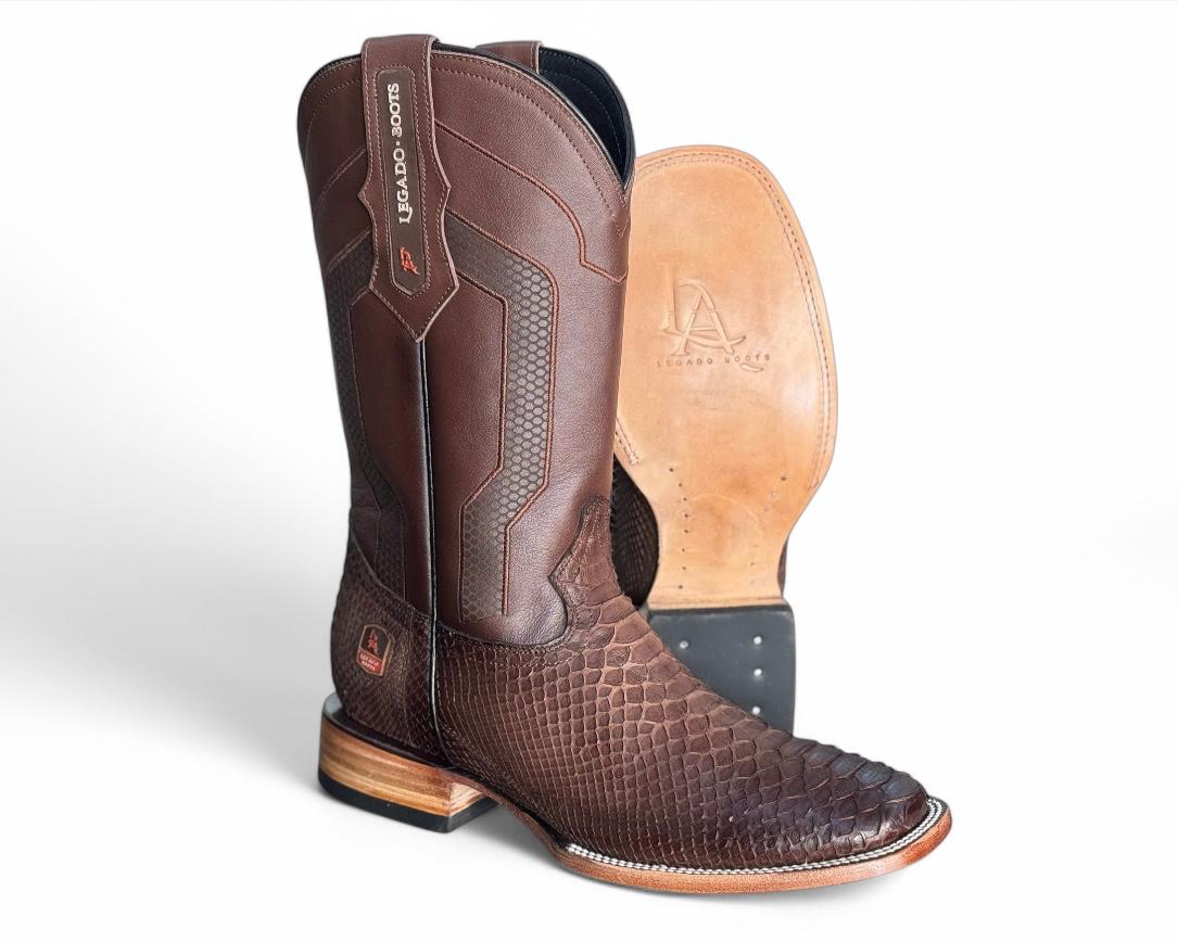 VÍBORA DE PITÓN TABACO