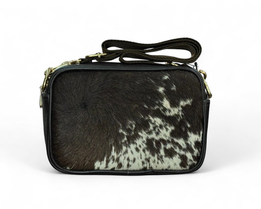 BANDOLERA PELO DE VACA